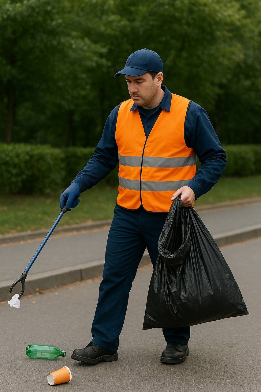 litter control, cleanup, property cleaning, commercial cleaning